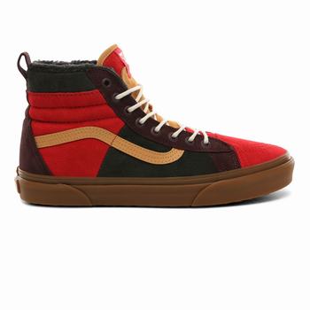 Férfi Vans SK8-Hi 46 MTE DX Magasszárú Cipő VA2158736 poinsettia/forest night